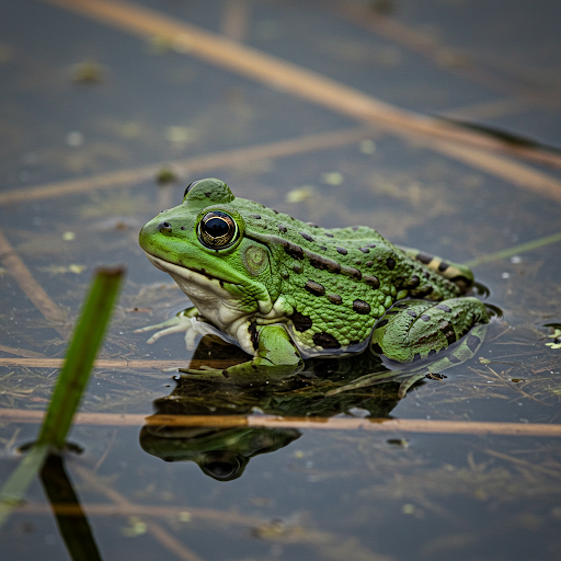 Rana europea macchie nere