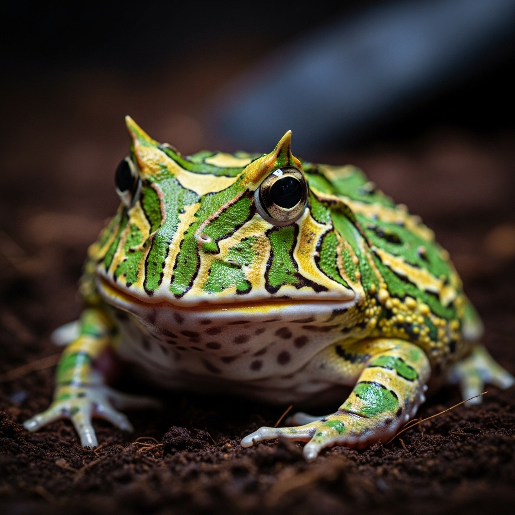 Rana cornuta argentina