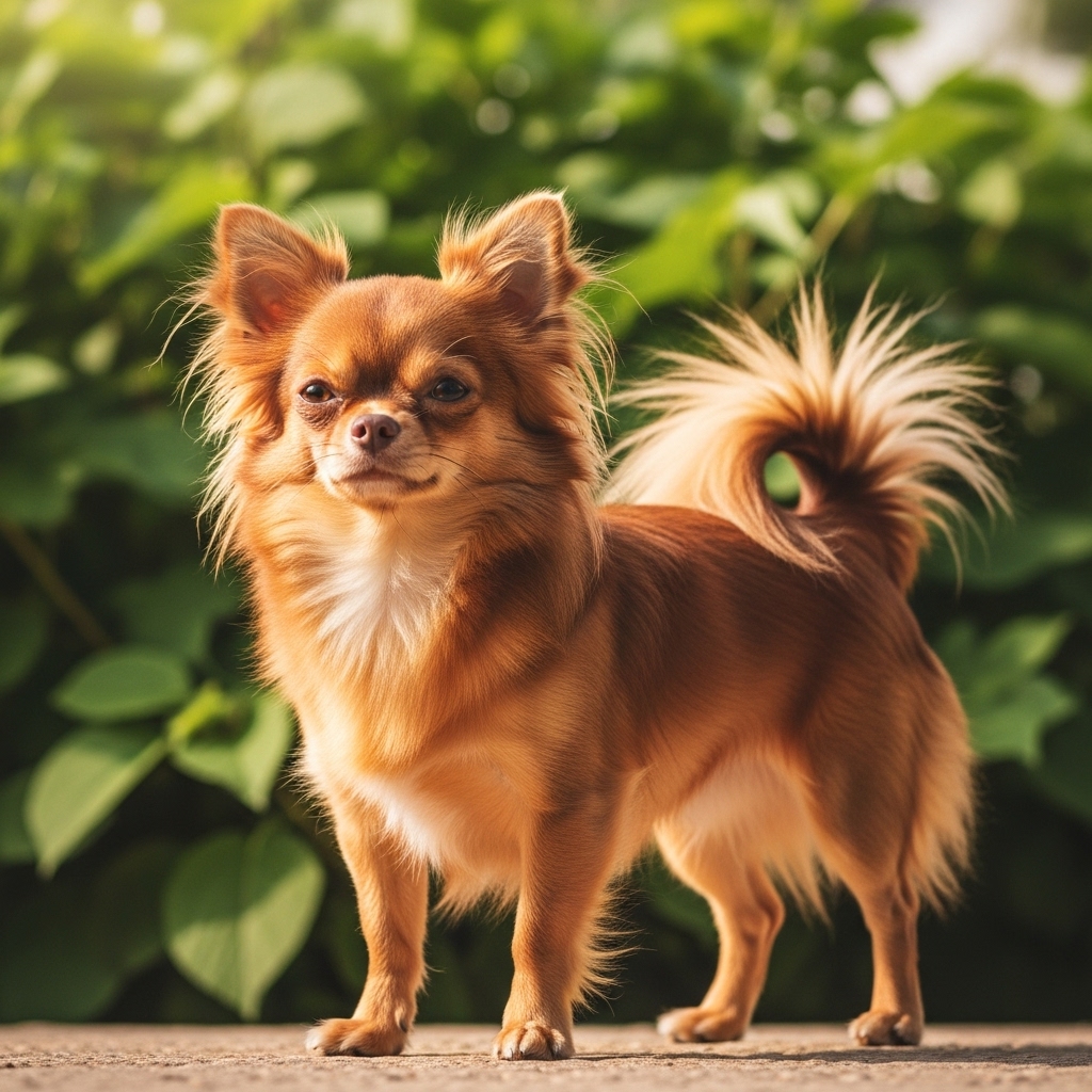 Chihuahua a pelo lungo