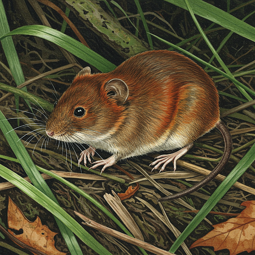 Arvicola grigio-rossastra