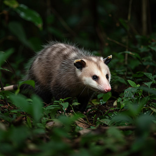 Opossum bianco