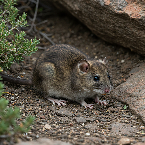 Ratto delle rocce del Nord America