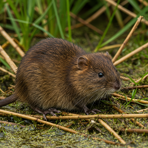 Topo di riso delle paludi