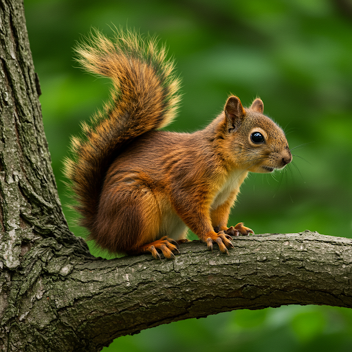 Scoiattolo volpe orientale