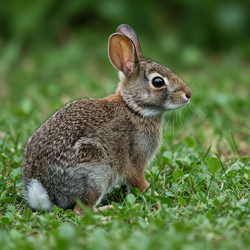 Coniglio di coda bianca orientale