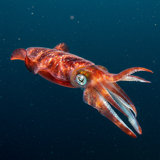 Calamaro jumbo del Pacifico
