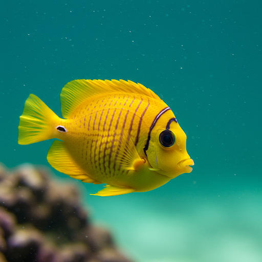Pesce Chirurgo Giallo