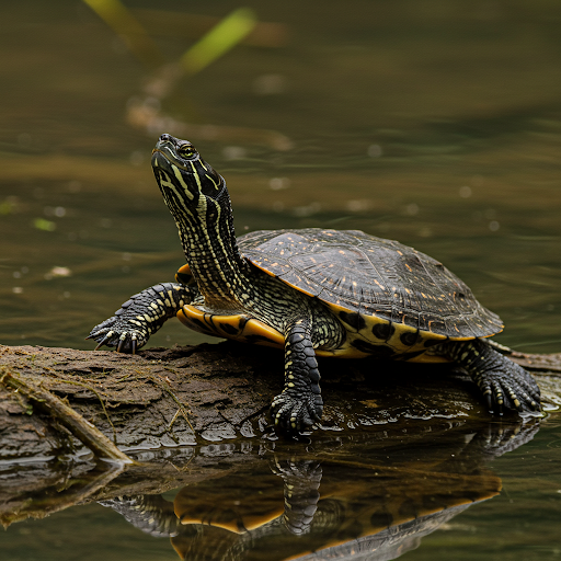 Tartaruga dal collo laterale di Geoffroy