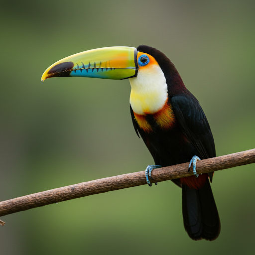 Tucano culobianco