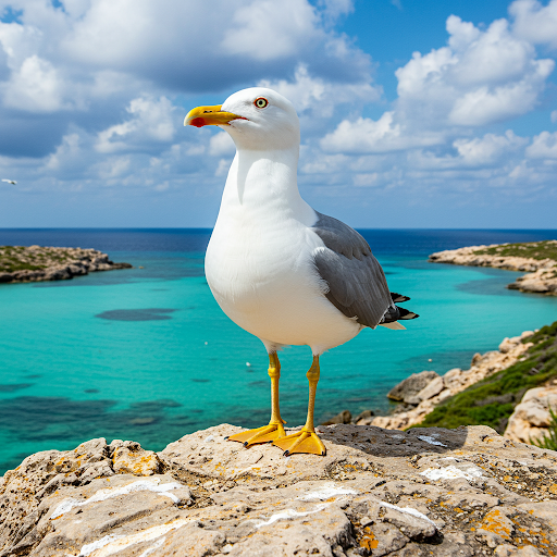 Gabbiano reale mediterraneo