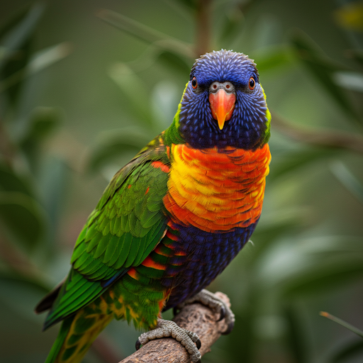 Lorichetto dai molti colori