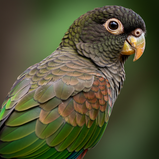 Pappagallo pionus bronzato