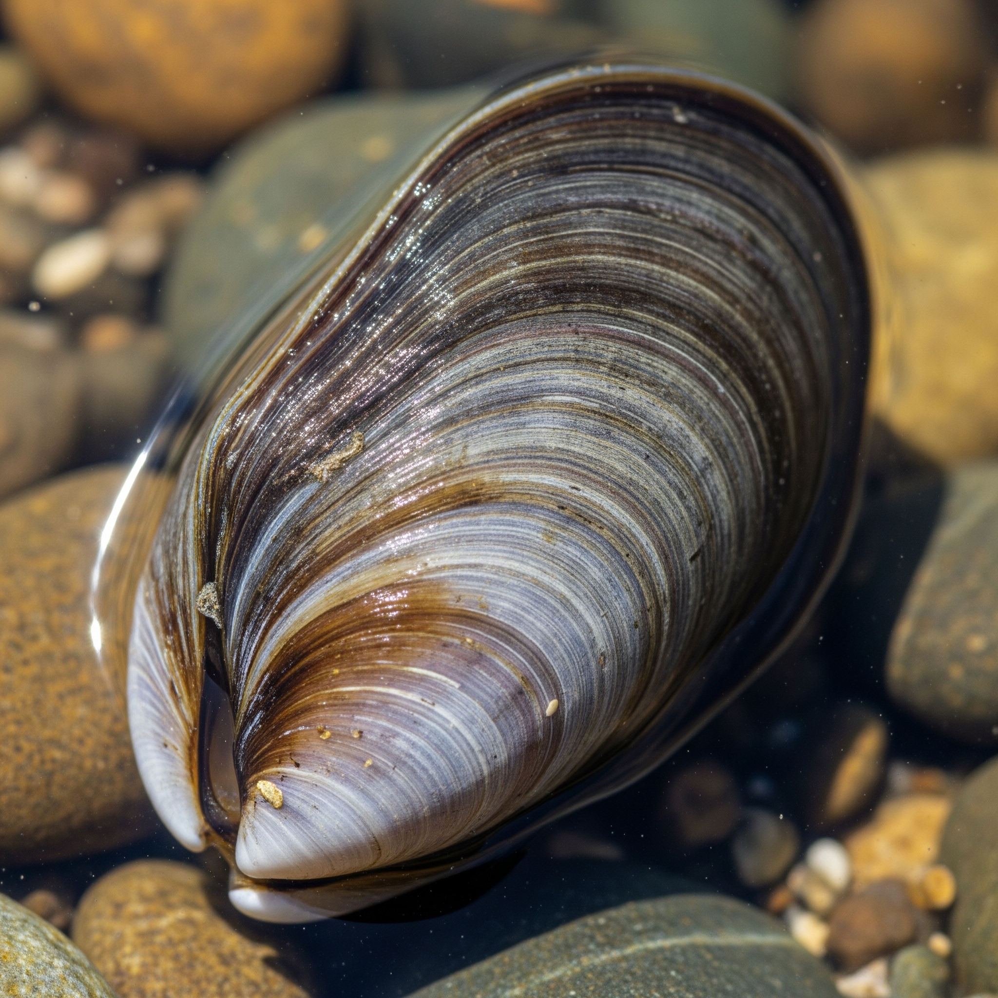 Cozza di acqua dolce (Margaritifera margaritifera)