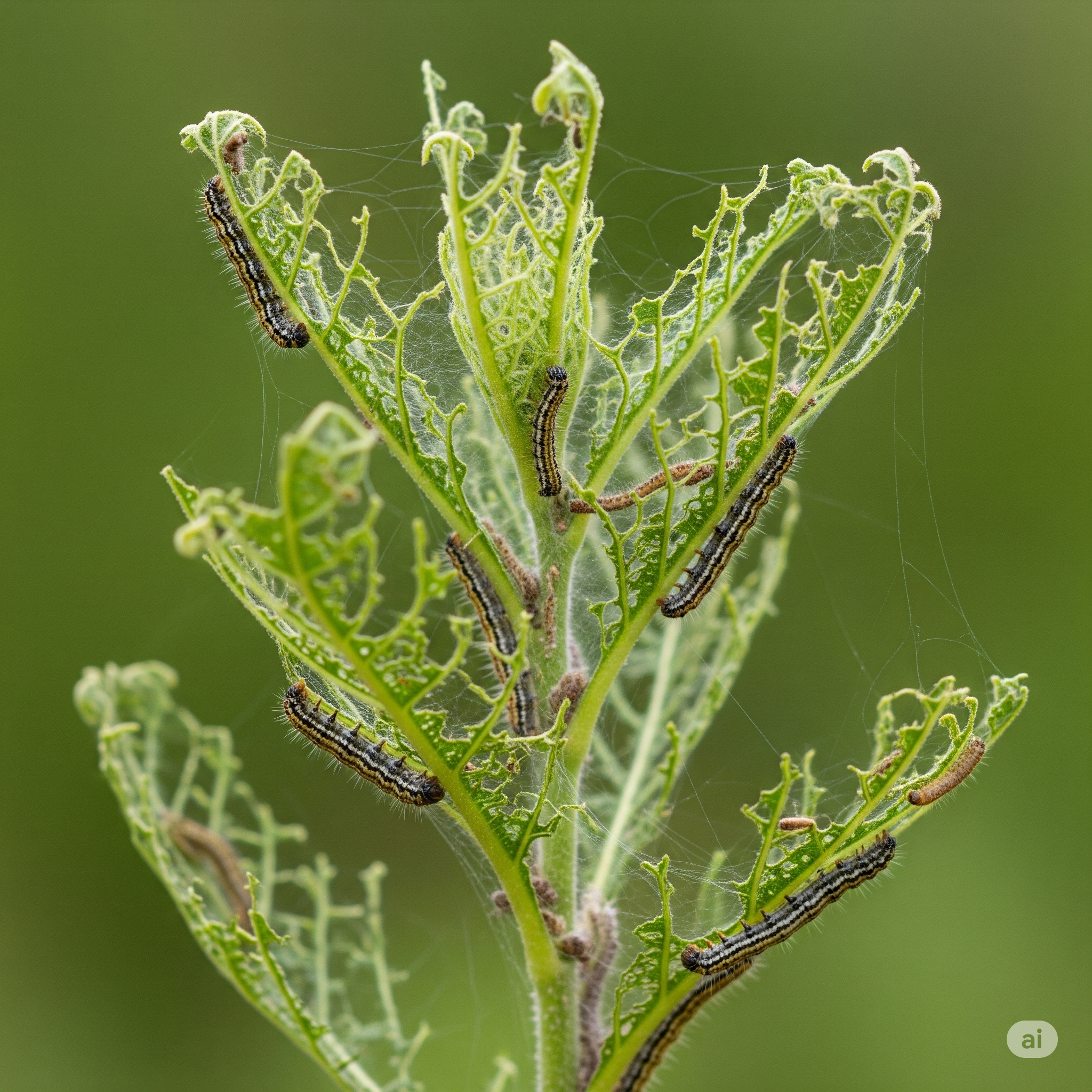 Larve di Lepidotteri (Bruchi):