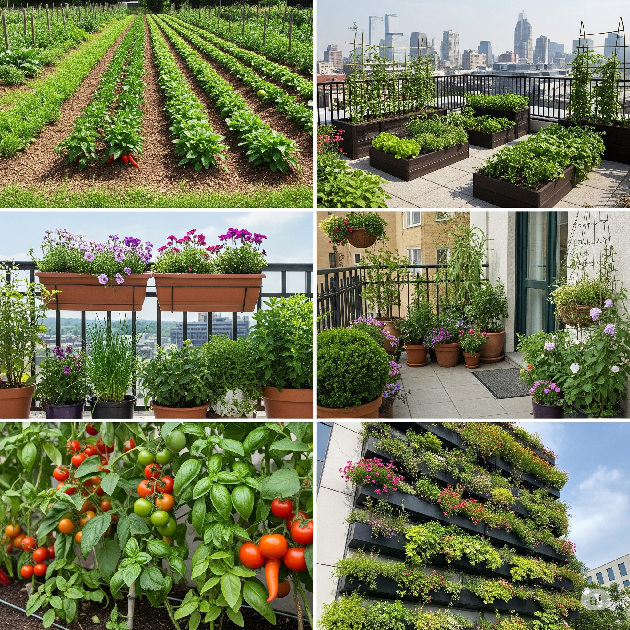 Tipi di Orto: Tradizionale, Urbano, in Vaso, Sinergico, Verticale