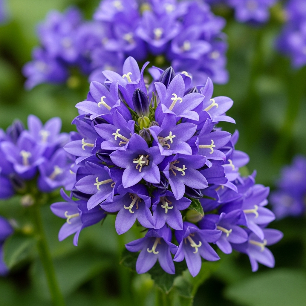 Campanula a grappoli