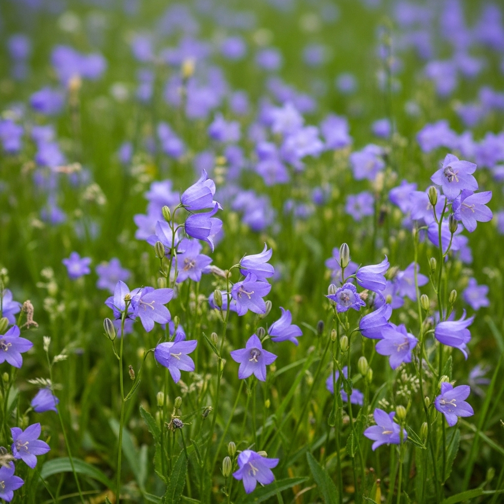 Campanula a foglie rotonde