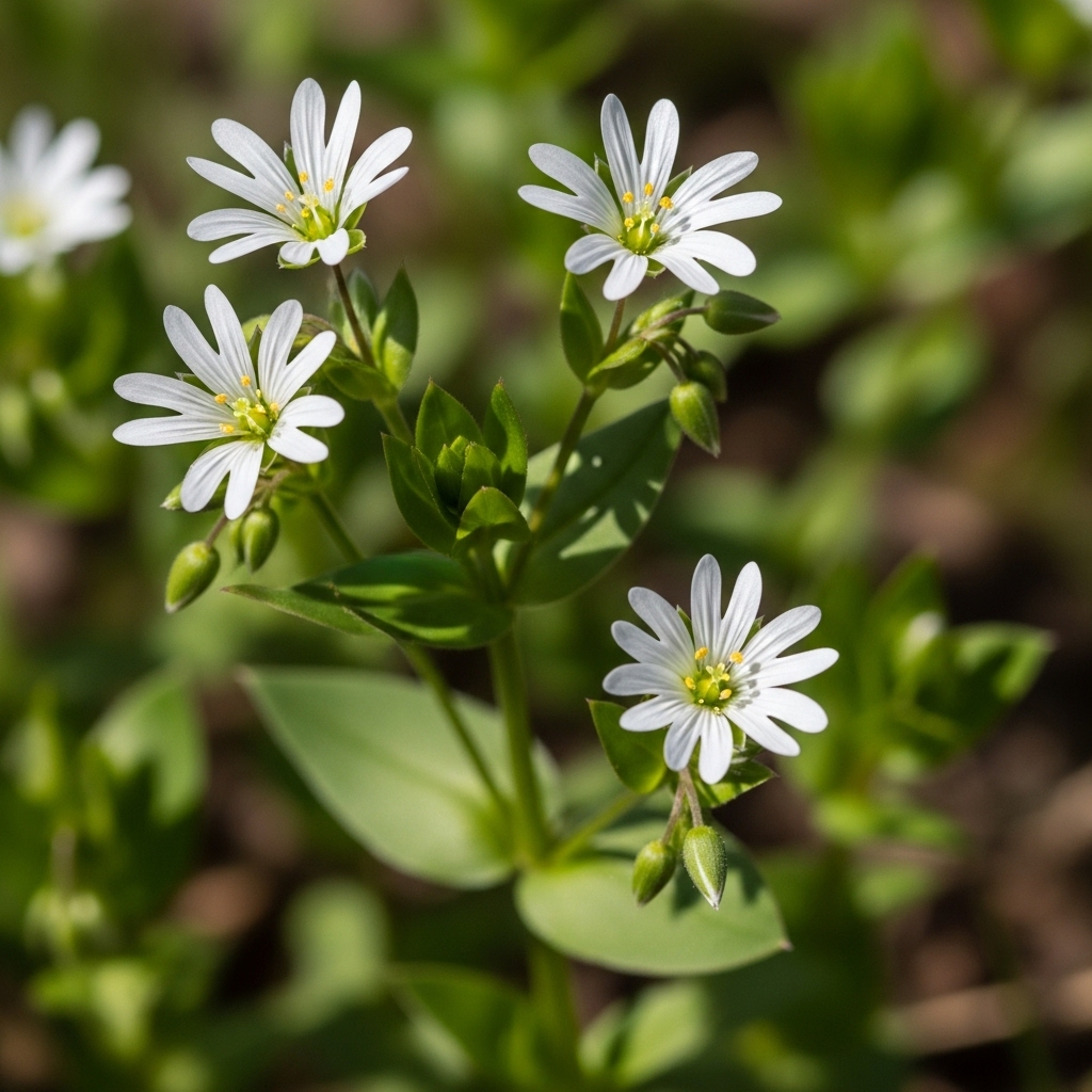 Centocchio comune, Centocchio, Morso di gallina, Erba paperina