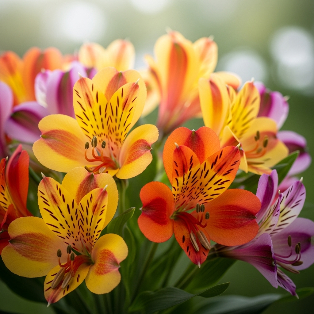 Giglio degli Inca (riferimento generico al genere), Alstroemeria ligtu