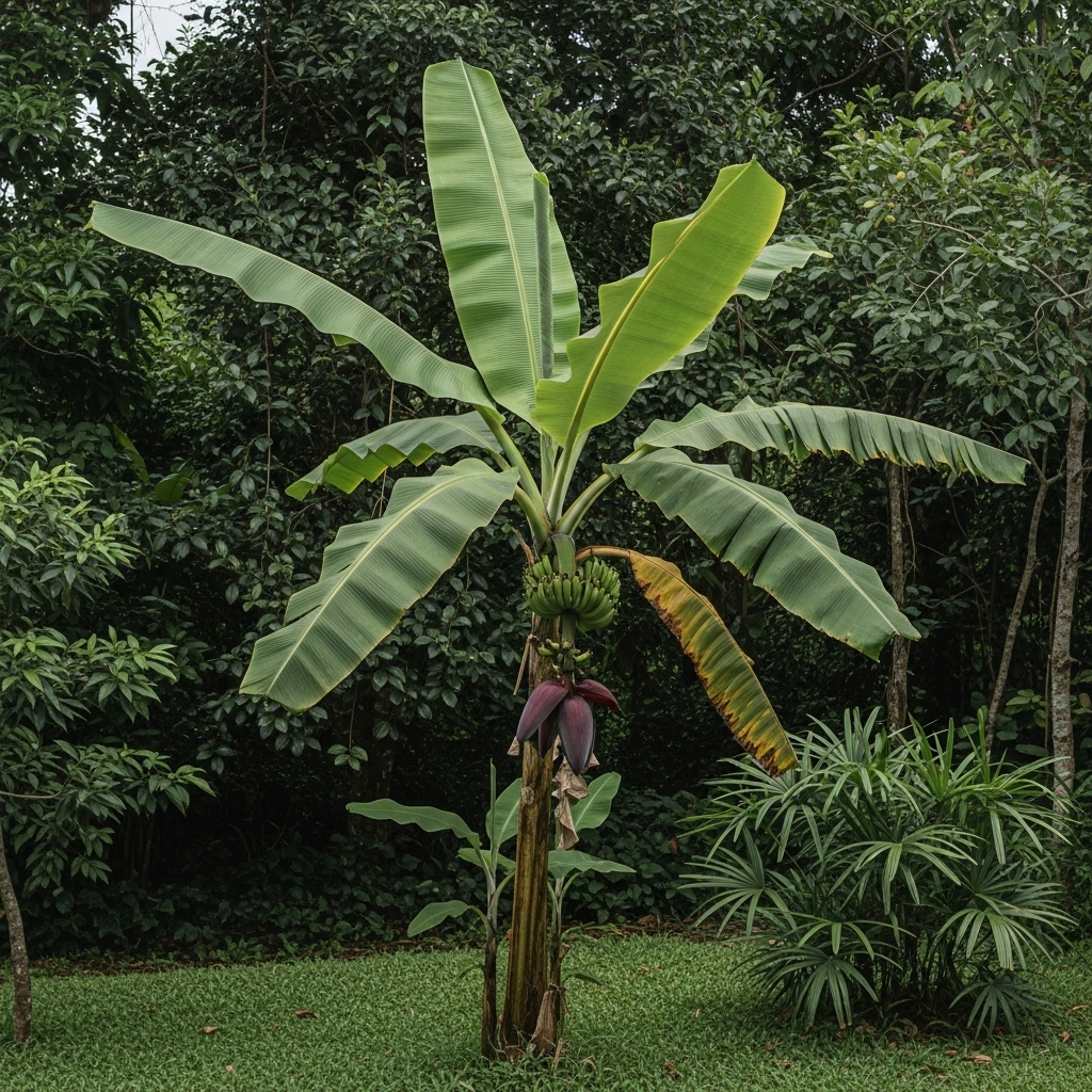 Banana Cavendish (varietà principale derivata da M. acuminata)