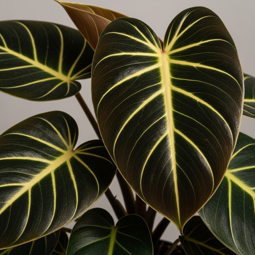 Filodendro vellutato nero, Filodendro velluto d'oro