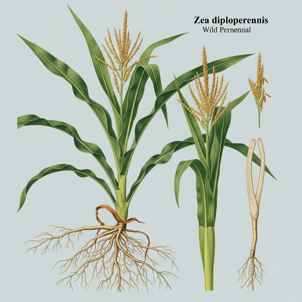 Mais perenne diploide