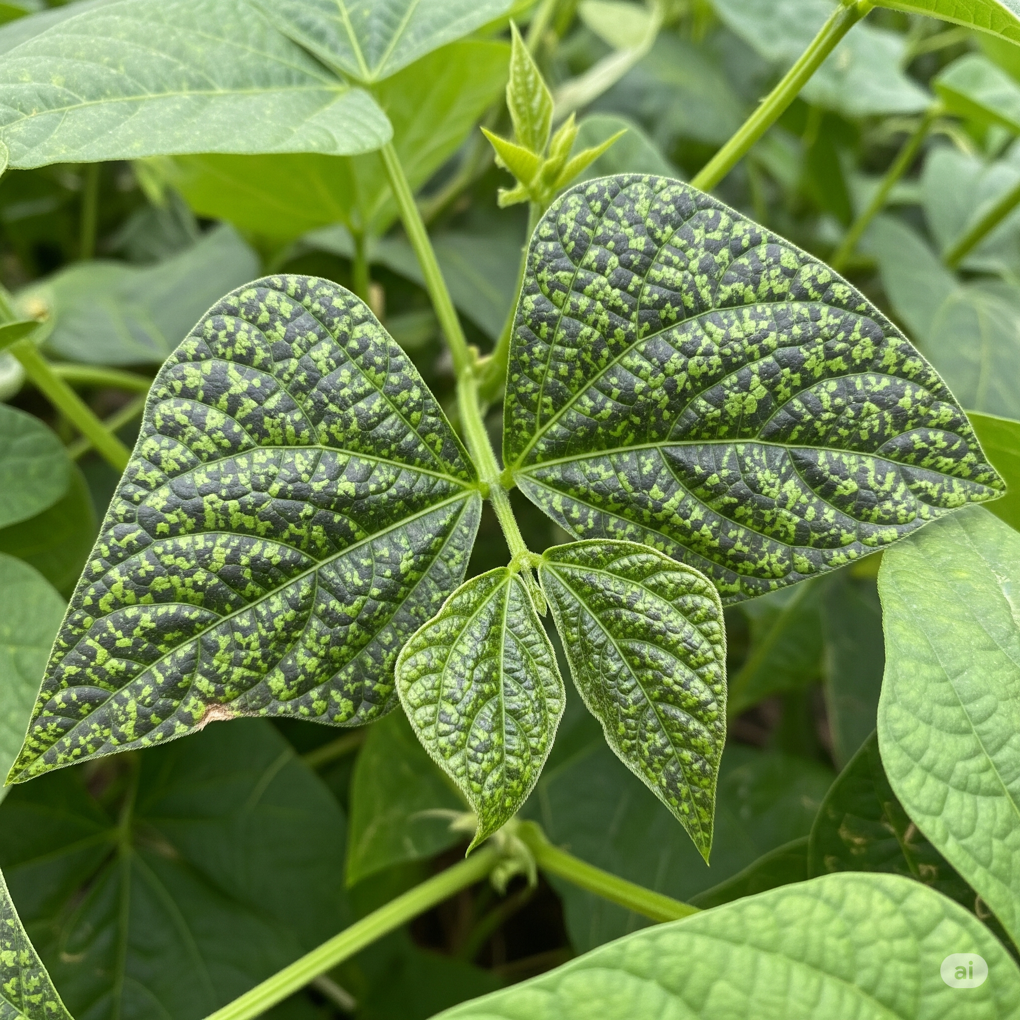 Virus del mosaico del fagiolo comune