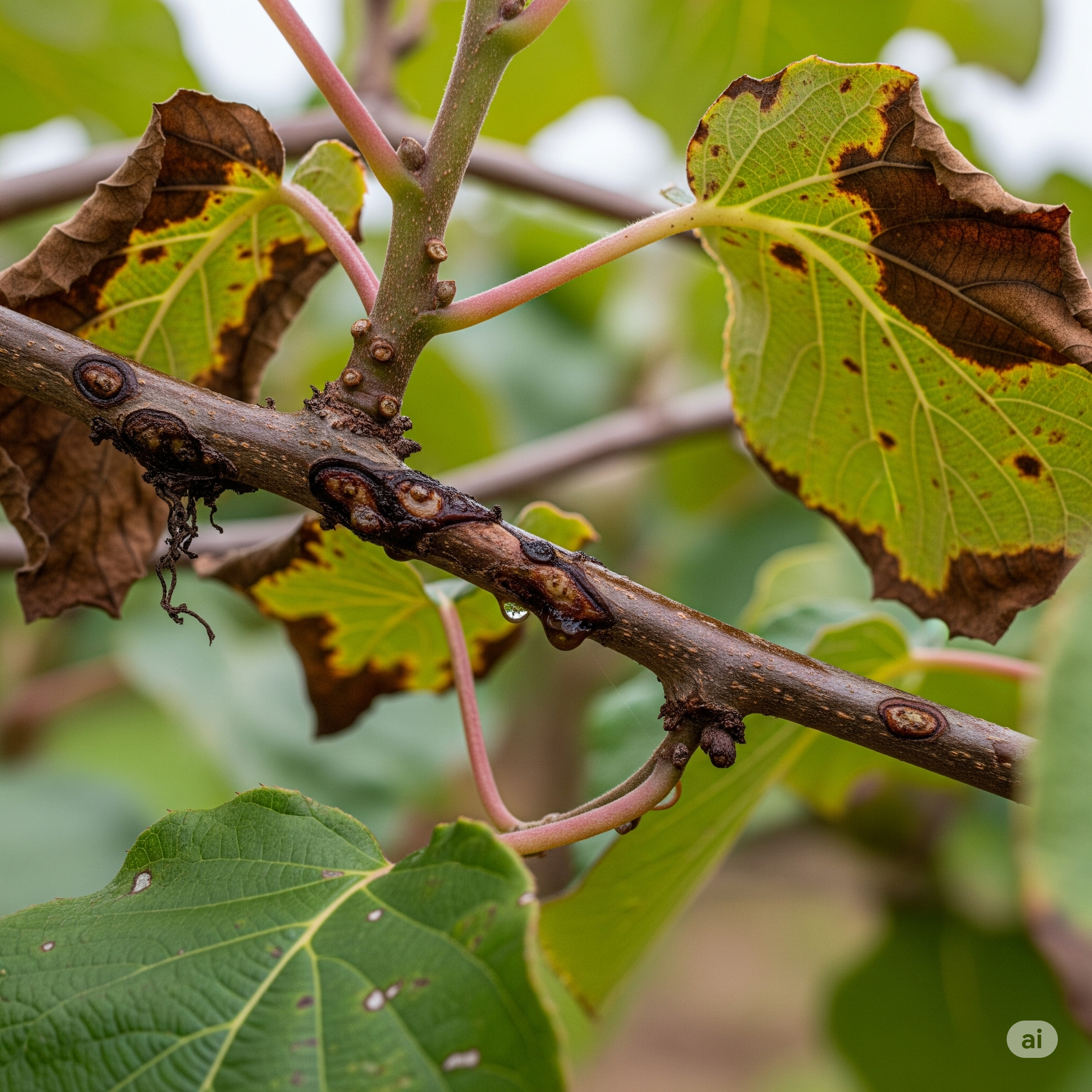 Cancro batterico dell'actinidia (kiwi)