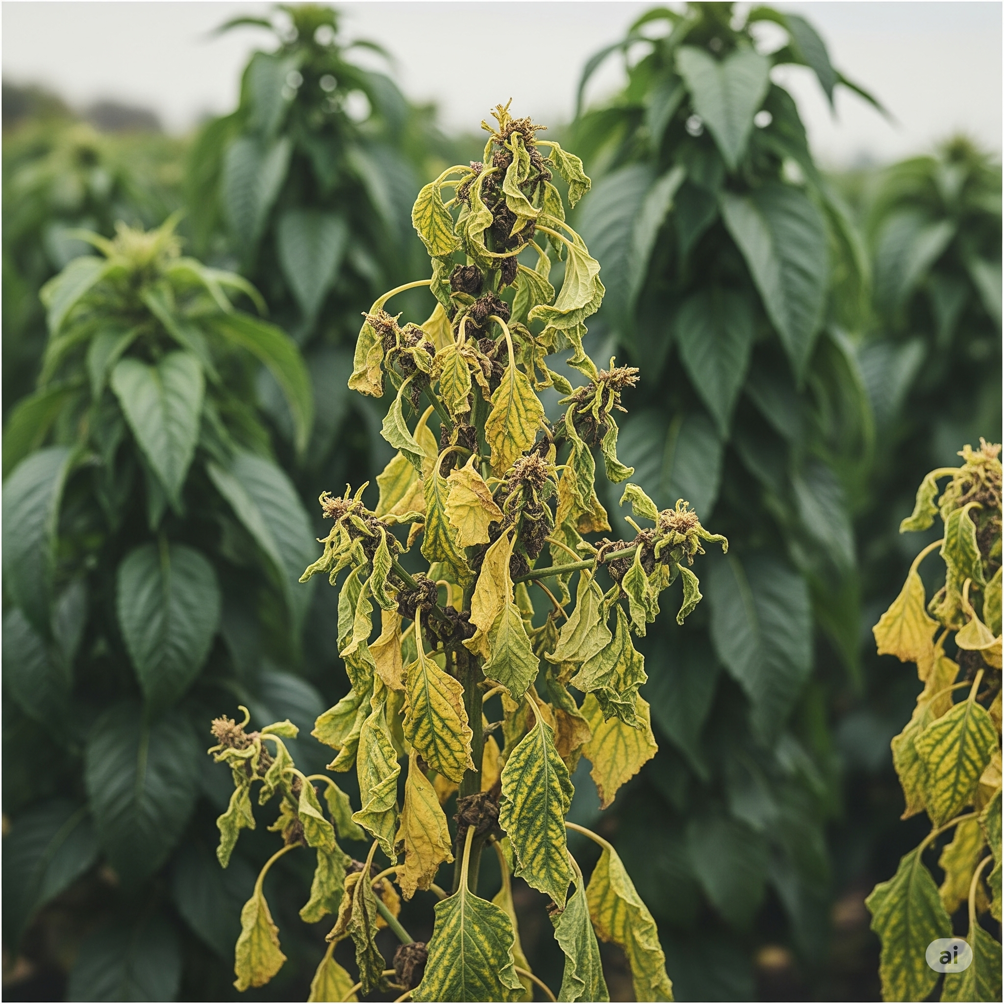 Virus del nanismo giallo dell'orzo (BYDV)