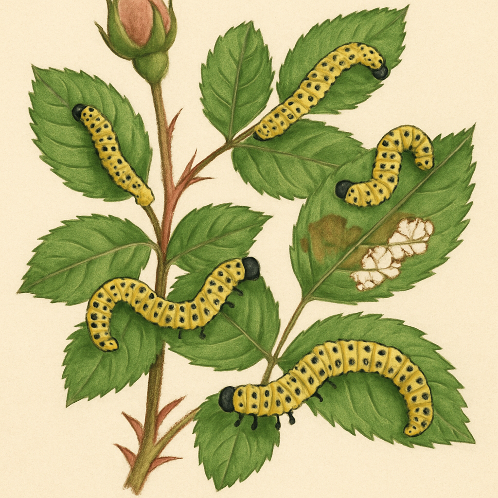 Tentredini delle rose