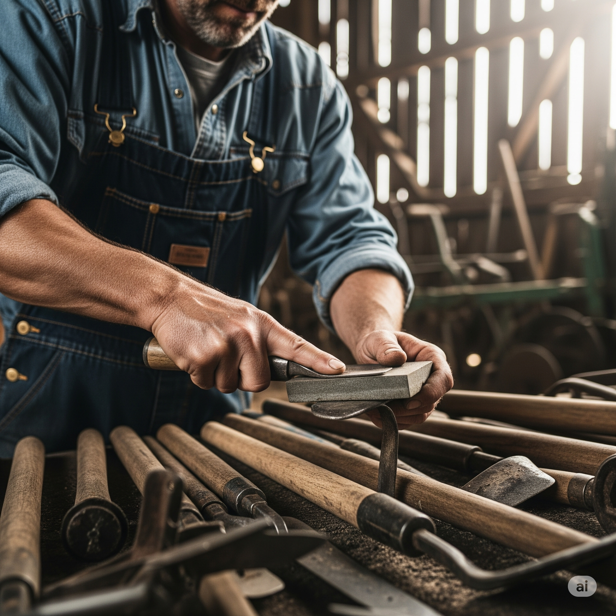 Manutenzione attrezzi