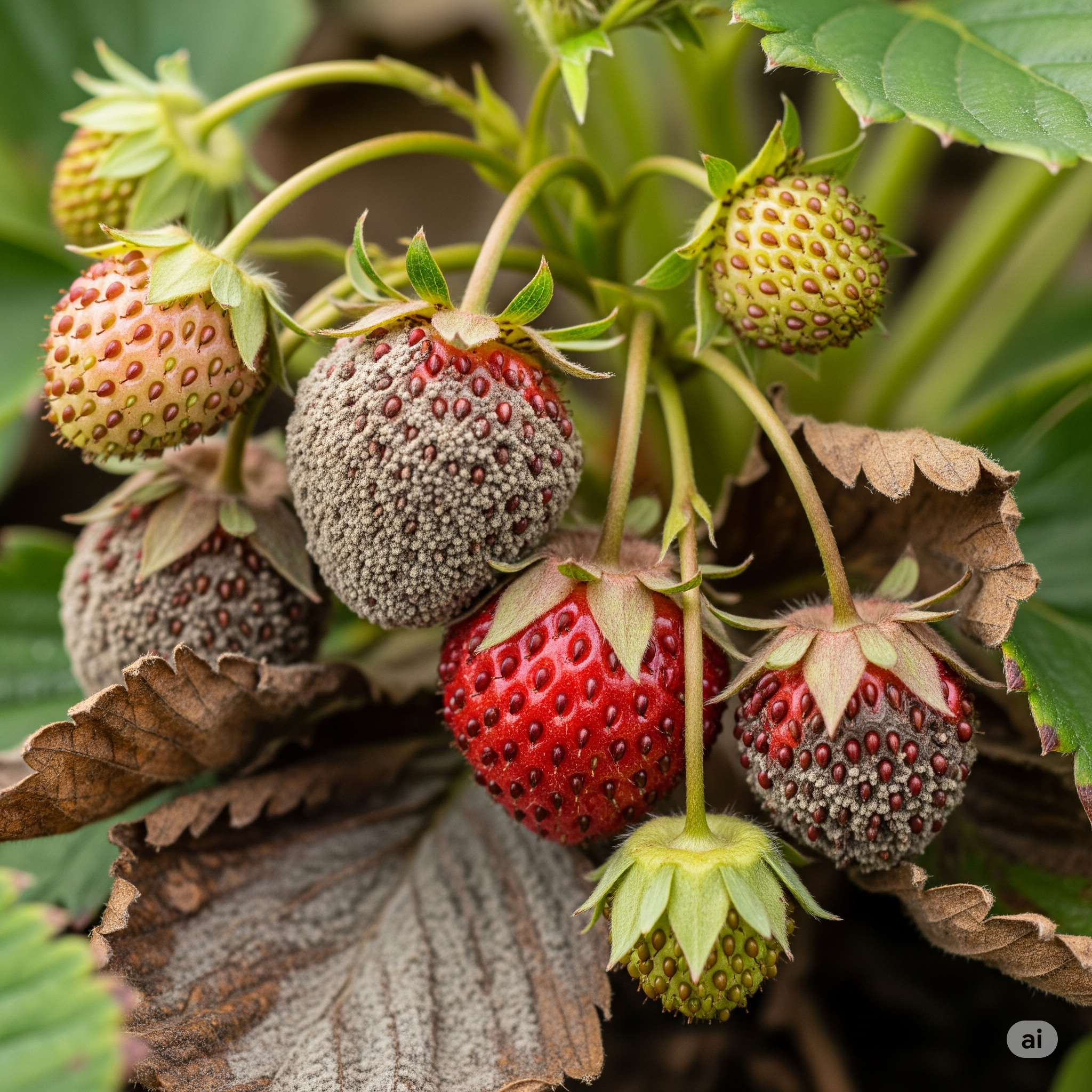 Immagine 1 di Muffa grigia (Botrytis)